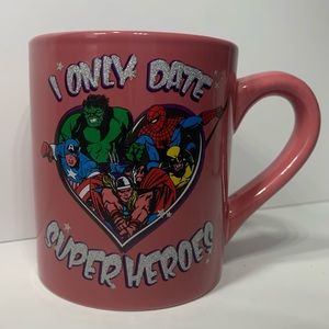 I Only Date Superheroes Coffee Mug